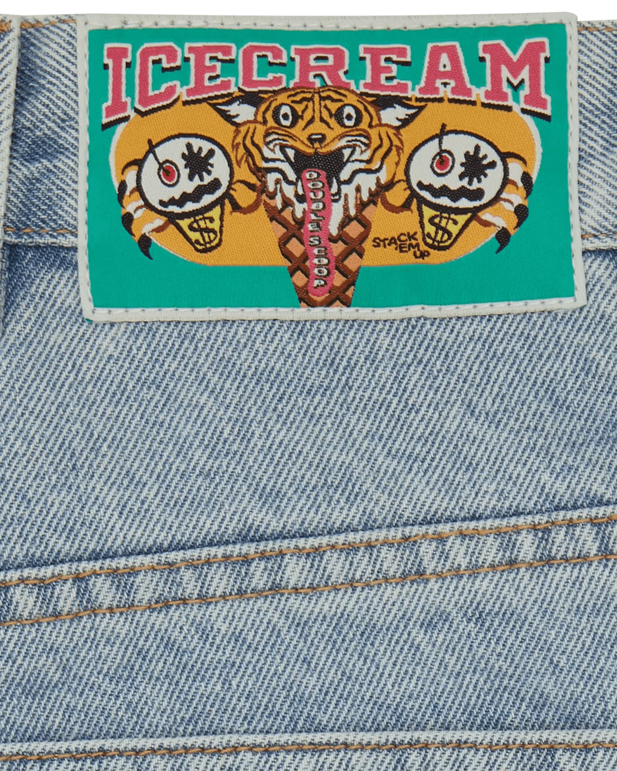 Running Dog Double Scoop Denim Pant - Image 7